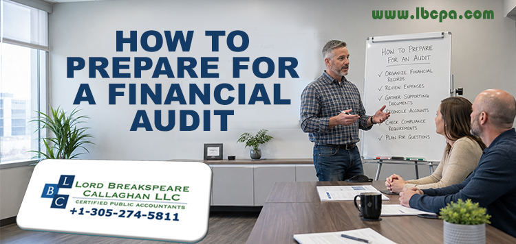 AUDIT READY: HOW PROPER FINANCIAL PREPARATION CAN PROTECT YOUR BUSINESS Does the Thought of an Audit Make You Nervous? For many business owners, the word "audit" immediately creates anxiety. Concerns about missing documents, accounting errors, or unexpected questions can make the process seem overwhelming. Yet the reality is that audits are a normal part of doing business, and proper preparation can make the experience significantly less stressful. The biggest mistake many companies make is waiting until an audit is announced before getting organized. By then, valuable time is lost searching for records, reconciling accounts, and correcting mistakes that could have been addressed much earlier. The truth is simple: Businesses that maintain organized financial records throughout the year are usually in a much stronger position when an audit occurs. What Is a Financial Audit? A financial audit is an examination of a company's financial records to determine whether the information presented is accurate, complete, and supported by documentation. Audits may be requested by: • Banks and lenders. • Investors. • Government agencies. • Insurance companies. • Regulatory organizations. • Buyers interested in acquiring a business. An audit does not necessarily mean something is wrong. In many cases, audits are simply designed to provide confidence and verify the integrity of financial information. Why Preparation Matters Proper preparation can help businesses: • Reduce stress. • Avoid unnecessary delays. • Improve accuracy. • Strengthen credibility. • Identify issues before they become problems. A business that is prepared demonstrates professionalism and financial discipline. Step 1: Maintain Accurate Financial Records Strong financial records are the foundation of audit readiness. Businesses should maintain: • Bank statements. • Credit card statements. • Payroll records. • Customer invoices. • Vendor invoices. • Expense receipts. • Tax returns. • Loan agreements. • Contracts and leases. Missing documentation is one of the most common reasons audits become complicated. Step 2: Reconcile Accounts Regularly Bank and credit card reconciliations help ensure that financial statements accurately reflect business activity. Regular reconciliations help identify: • Duplicate entries. • Missing transactions. • Recording errors. • Unusual activity. Waiting until the last minute to reconcile accounts often creates unnecessary challenges. Step 3: Review Financial Statements Financial statements should be reviewed periodically to ensure consistency and accuracy. Key reports include: Profit and Loss Statement Shows: • Revenue. • Expenses. • Net profit. Balance Sheet Shows: • Assets. • Liabilities. • Equity. Statement of Cash Flows Shows: • Sources of cash. • Uses of cash. Reviewing these reports regularly helps identify discrepancies before an audit begins. Step 4: Organize Supporting Documentation Every transaction should be supported by proper records. Examples include: • Receipts. • Invoices. • Purchase orders. • Payroll reports. • Contracts. • Bank confirmations. Clear documentation provides evidence and improves confidence in the accuracy of financial records. Step 5: Address Problems Early Audits often uncover issues that have existed for months or even years. Common examples include: • Unreconciled accounts. • Incorrect expense classifications. • Missing documentation. • Payroll discrepancies. Identifying and correcting these issues early helps prevent larger problems later. Step 6: Establish Strong Internal Controls Internal controls help reduce errors and improve accountability. Examples include: • Separating financial duties. • Reviewing transactions regularly. • Restricting access to sensitive information. • Monitoring expenses and approvals. Strong controls help create more reliable financial information. Audit Preparation Is a Year-Round Process Many business owners view audits as isolated events. In reality, businesses that maintain organized books and financial records throughout the year are generally much better prepared when questions arise. Good accounting practices not only simplify audits, they also improve: • Cash flow management. • Decision-making. • Tax compliance. • Profitability. Preparation creates confidence. From Stress to Confidence An audit does not have to become a crisis. When financial records are organized and accurate, businesses are better equipped to: • Respond quickly. • Provide documentation. • Demonstrate professionalism. • Maintain credibility. The goal is not simply to survive an audit—it is to operate with financial clarity all year long. Take Control of Your Business Finances Today! Stop stressing over deadlines, penalties, and tax rules. Let the Essential Business Accounting and Tax Program from Lord Breakspeare Callaghan LLC help provide the bookkeeping, reconciliations, financial reporting, and tax compliance support your business needs to remain audit ready and financially organized. Call us today at 305-274-5811 or visit www.lbcpa.com to start a conversation about strengthening your financial foundation. Source: Lord Breakspeare Callaghan LLC